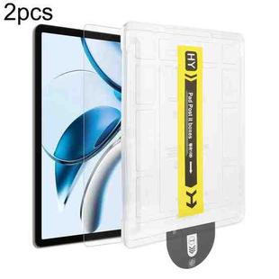 For Doogee T40 / T35 / U11 / U11 Pro 2pcs Dust-Free Easy Install HD Tempered Glass Film