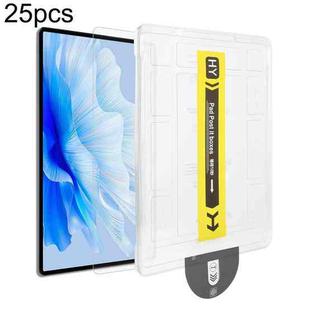 For Oukitel OT8 25pcs Dust-Free Easy Install HD Tempered Glass Film