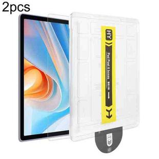 For itel Vista Tab 30 / Infinix xPad 2pcs Dust-Free Easy Install HD Tempered Glass Film