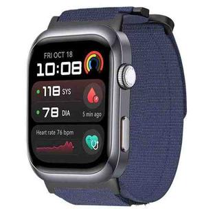 For Huawei Watch D2 xDfind Quick Release Nylon Hook And Loop Fastener Buckle Watch Band(Blue)