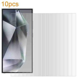 For Samsung Galaxy S24 Ultra 5G 10pcs xDfind 0.18mm 9H 2.5D High Aluminum Tempered Glass Film, Support Fingerprint Unlocking