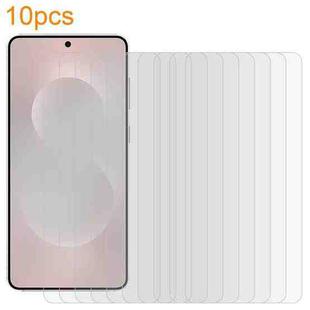 For Samsung Galaxy S25 Edge 5G 10pcs xDfind 0.18mm 9H 2.5D High Aluminum Tempered Glass Film, Support Fingerprint Unlocking