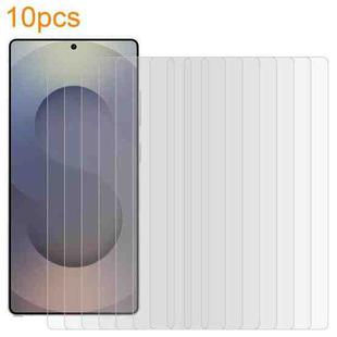 For Samsung Galaxy S25 Ultra 5G 10pcs xDfind 0.18mm 9H 2.5D High Aluminum Tempered Glass Film, Support Fingerprint Unlocking