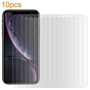 For iPhone 11 Pro / XS / X 10pcs xDfind 0.26mm 9H 2.5D Middle Aluminum Tempered Glass Film