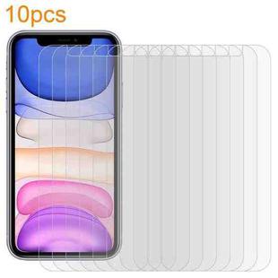For iPhone 11 / XR 10pcs xDfind 0.26mm 9H 2.5D Middle Aluminum Tempered Glass Film