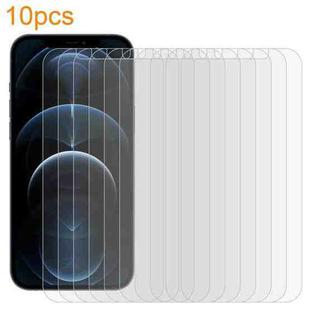 For iPhone 12 Pro Max 10pcs xDfind 0.26mm 9H 2.5D Middle Aluminum Tempered Glass Film