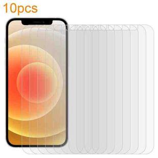 For iPhone 12 / 12 Pro 10pcs xDfind 0.26mm 9H 2.5D Middle Aluminum Tempered Glass Film