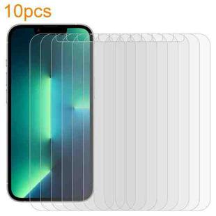 For iPhone 13 Pro Max 10pcs xDfind 0.26mm 9H 2.5D Middle Aluminum Tempered Glass Film