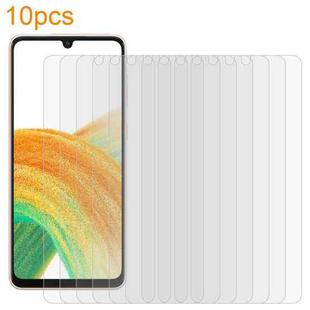 For Samsung Galaxy A34 5G 10pcs xDfind 0.26mm 9H 2.5D Middle Aluminum Tempered Glass Film