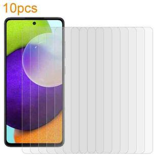 For Samsung Galaxy A52 5G / 4G 10pcs xDfind 0.26mm 9H 2.5D Middle Aluminum Tempered Glass Film