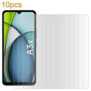 For Redmi A3x 10pcs xDfind 0.26mm 9H 2.5D Middle Aluminum Tempered Glass Film