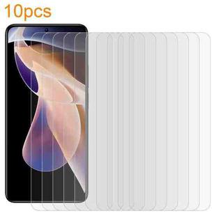 For Redmi Note 11 Pro 5G / 4G / 11 Pro+ 10pcs xDfind 0.26mm 9H 2.5D Middle Aluminum Tempered Glass Film
