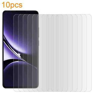 For Redmi Turbo 4 / Note 14S 4G 10pcs xDfind 0.26mm 9H 2.5D Middle Aluminum Tempered Glass Film