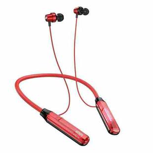 Borofone BE69 Crystal Flash Neck-mounted BT Earphones(Crystal Red)