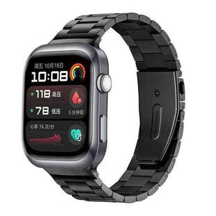 For Huawei Watch D2 xDfind Three Beads Quick Release Metal Watch Band(Black)