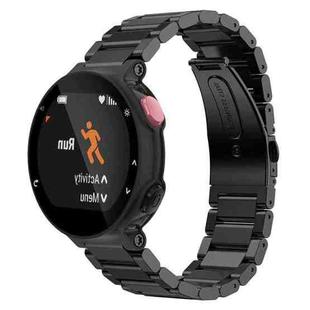 For Garmin Forerunner 220/735/735XT/230/235 xDfind Three Beads Quick Release Metal Watch Band(Black)