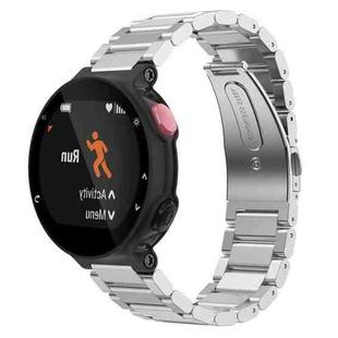For Garmin Forerunner 220/735/735XT/230/235 xDfind Three Beads Quick Release Metal Watch Band(Silver)