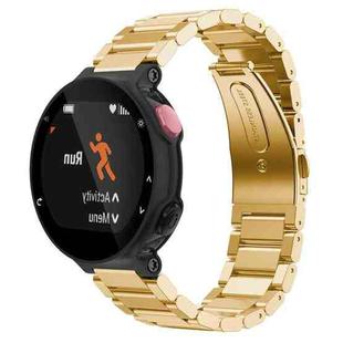 For Garmin Forerunner 220/735/735XT/230/235 xDfind Three Beads Quick Release Metal Watch Band(Gold)