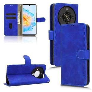 For Fossibot S3 Pro Skin Feel Magnetic Flip Leather Phone Case(Blue)