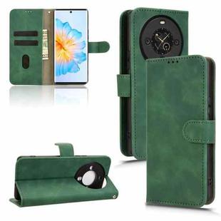 For Fossibot S3 Pro Skin Feel Magnetic Flip Leather Phone Case(Green)