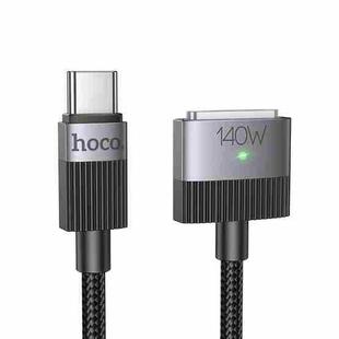hoco U141 Type-C to Mag3 Magnetic Charging Cable, Length: 1.8m(Black)