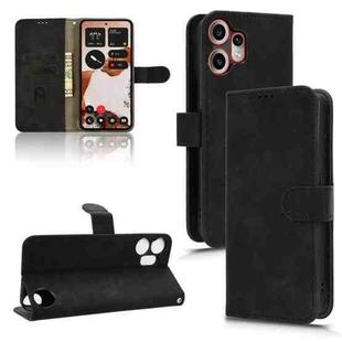 For Nothing CMF Phone 2 Pro Skin Feel Magnetic Flip Leather Phone Case(Black)