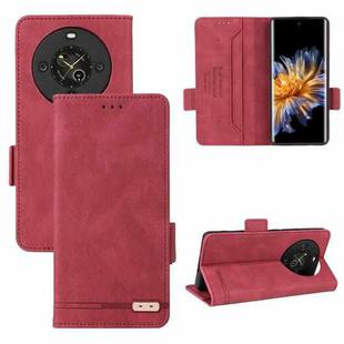 For Fossibot S3 Pro Magnetic Clasp Flip Leather Phone Case(Red)