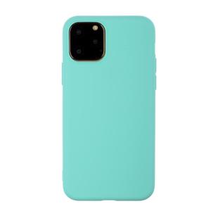 For iPhone 12 Pro Max Shockproof Frosted TPU Protective Case(Mint Green)