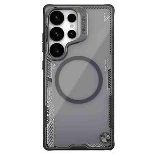 For Samsung Galaxy S25 Ultra 5G NILLKIN Ice Air Prop Series MagSafe Magnetic Frame Version Phone Case(Black)