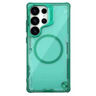 For Samsung Galaxy S25 Ultra 5G NILLKIN Ice Air Prop Series MagSafe Magnetic Frame Version Phone Case(Green)