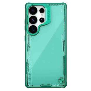 For Samsung Galaxy S25 Ultra 5G NILLKIN Ice Sky Prop Series Frame Version Phone Case(Green)