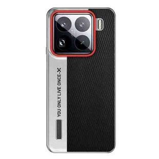 For Xiaomi 15 Pro Camera Design Diamond Texture Leather PC Phone Case(Black)