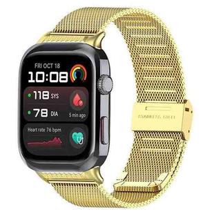 For Huawei Watch D2 xDfind Milanese Metal Buckle Watch Band(Gold)