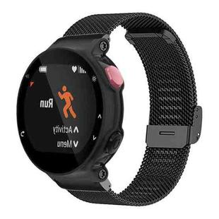 For Garmin Forerunner 220/735/735XT/230/235 20mm xDfind Milanese Metal Buckle Watch Band(Black)