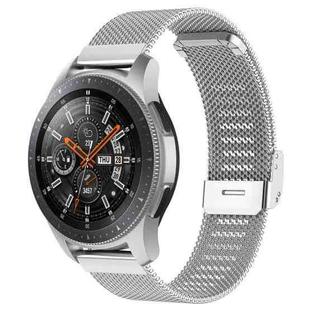 For Samsung Galaxy Watch 7 / FE / 6 / 5 / 4 xDfind Milanese Metal Buckle Watch Band(Silver)