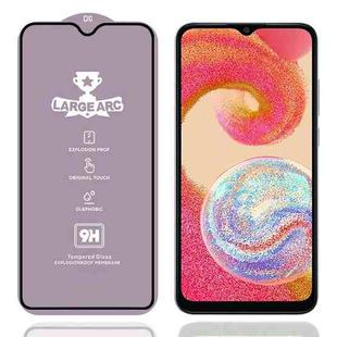 For Samsung Galaxy A04e 9H 0.4mm High Aluminum Large Arc Tempered Glass Film