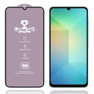 For Samsung Galaxy A06 5G 9H 0.4mm High Aluminum Large Arc Tempered Glass Film