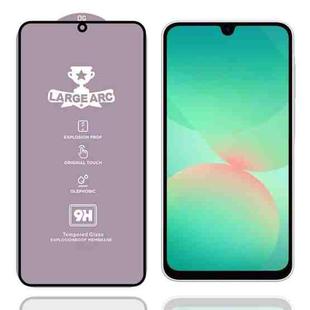 For Samsung Galaxy A26 5G 9H 0.4mm High Aluminum Large Arc Tempered Glass Film