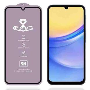 For Samsung Galaxy A15 4G 9H 0.4mm High Aluminum Large Arc Tempered Glass Film