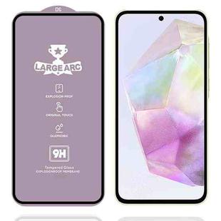 For Samsung Galaxy A35 5G 9H 0.4mm High Aluminum Large Arc Tempered Glass Film