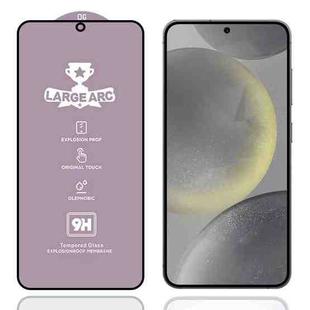 For Samsung Galaxy S24+ 5G 9H 0.18mm High Aluminum Large Arc Tempered Glass Film, Support Fingerprint Unlocking