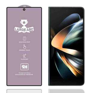 For Samsung Galaxy Z Fold4 9H 0.4mm High Aluminum Large Arc Tempered Glass Film