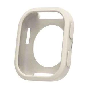 For Amazfit Bip 6 Watch Soft Silicone Protective Case(Ivory White)