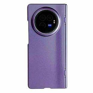 For vivo X Fold3 Integrated Spring Axis Skin Feel Phone Case(Purple)