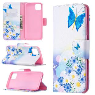 For OPPO Realme C11 Colored Drawing Pattern Horizontal Flip Leather Case with Holder & Card Slots & Wallet(Butterfly Love)