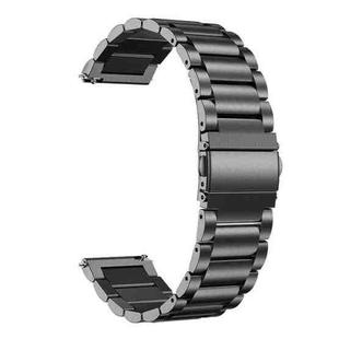 14mm xDfind Three Beads Stainless Steel Watch Band(Metal Grey)