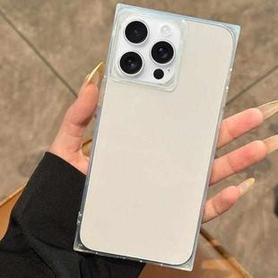 For iPhone 16 Pro All Inclusive Cube TPU Phone Case(Transparent)
