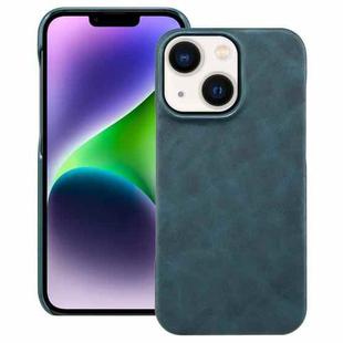 For iPhone 14 / 13 Retro Texture MagSafe Phone Case(Blue)