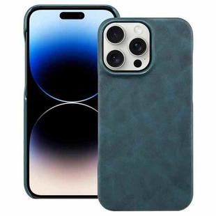 For iPhone 14 Pro Retro Texture MagSafe Phone Case(Blue)