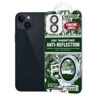 For iPhone 14 / 14 Plus WK WTPC-011 Jungle Series Kinkong Imitation Metal Camera Lens Protector Film(Black)